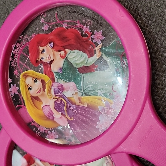 Walt Disney kids Princess drum paddle raquet ball game pink - Picture 2 of 5